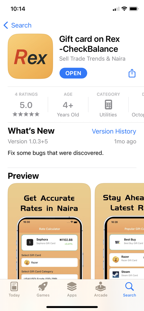 Rex App